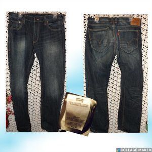 Levi's 514 Blue Jeans Button-fly